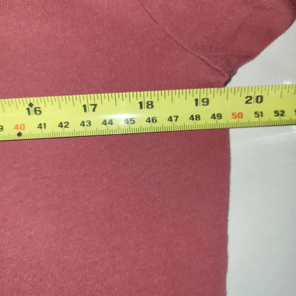 FAYETTECHILL Goods for the Woods Mauve Long Sleeve T-shirt Size Medium - Picture 2 of 6